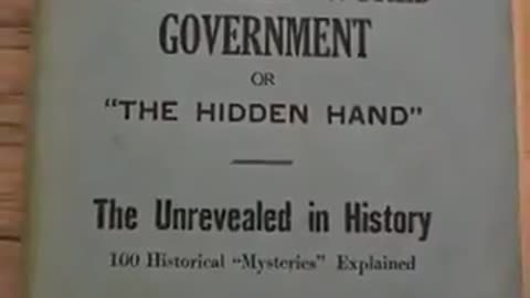 The Secret World Government - The Hidden Hand