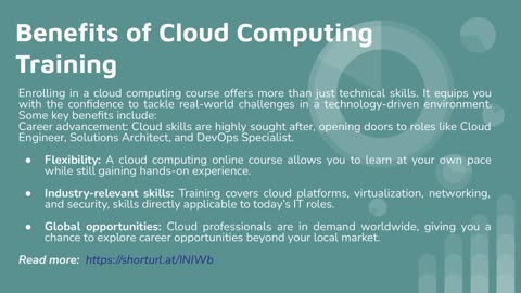 Discover the Future of Tech with Cloud Computing Training