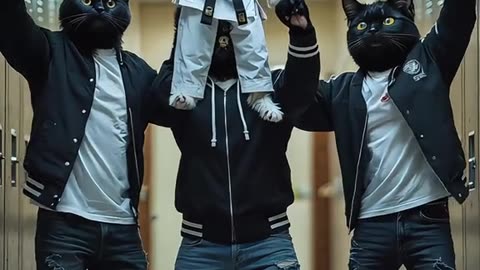 senior cat ragging junior cat 😱😱