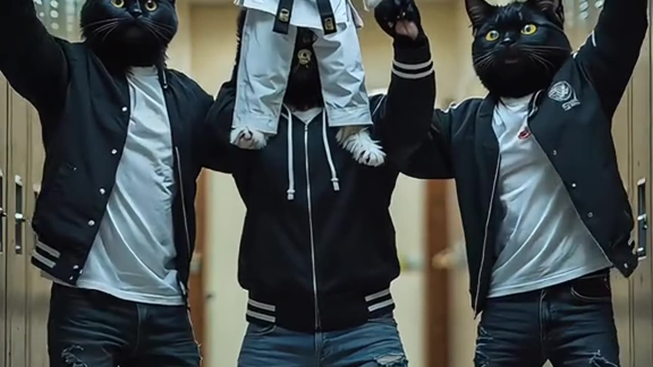 senior cat ragging junior cat 😱😱