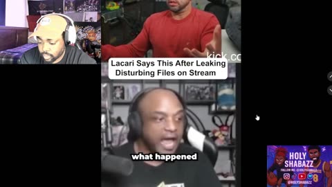 The Lacari Stream Moment That Ended Everything #holyshabazz