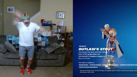 FFG Dance Fortnite Emotes Outlaw's Strut