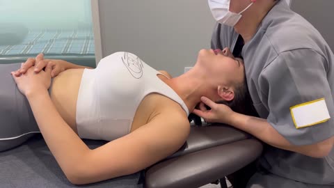 (도수치료)유도선출 혜리 4K 광배근,견갑하근,사각근 도수치료 테크닉_Muscle Release&Stretching Manual Therapy Technique-JK메디컬교정센터