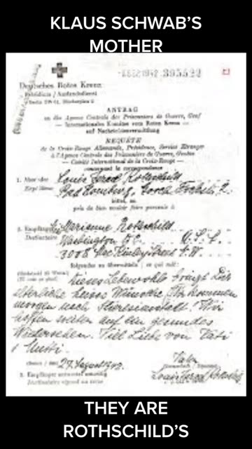Klaus Schwab is Jewish and apart of the Rothchilds family