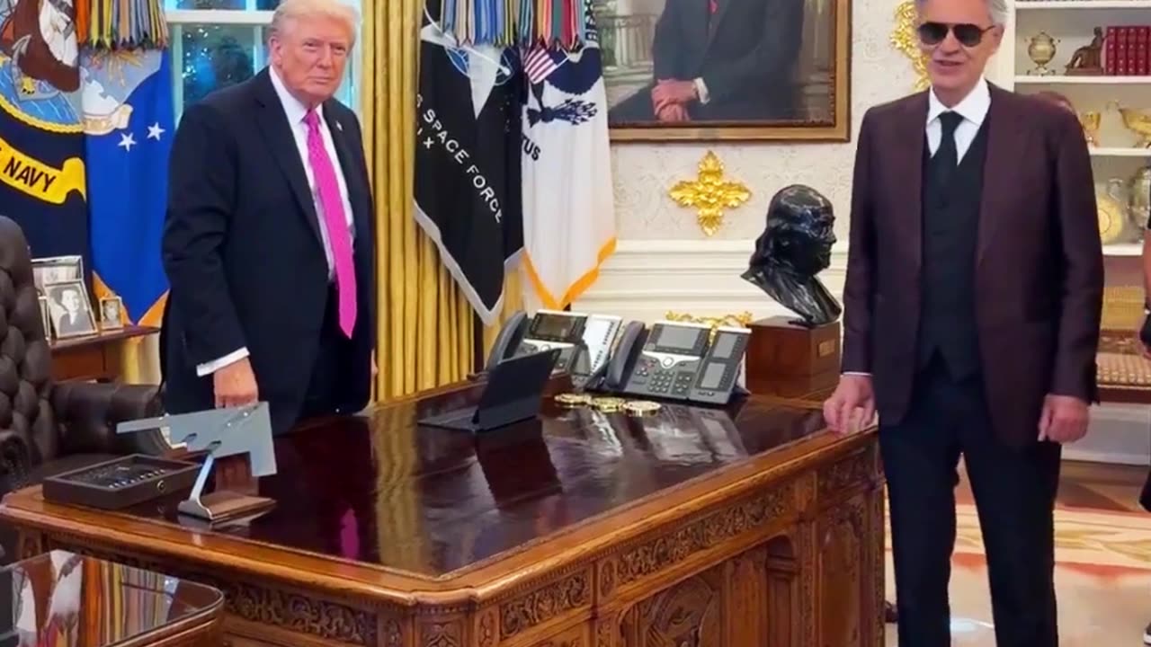 ANDREA BOCELLI LOVES THE BOSS!!!