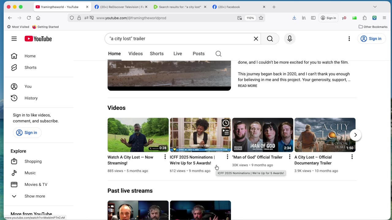 Buying Likes Because "A City Lost" is So Bad