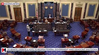 🇺🇸 Senate | Full Debate to Reopen Government after 40 Days of Cruel Democrat Shutdown [LIVE]