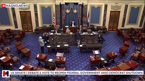 🇺🇸 Senate | Full Debate to Reopen Government after 40 Days of Cruel Democrat Shutdown [LIVE]