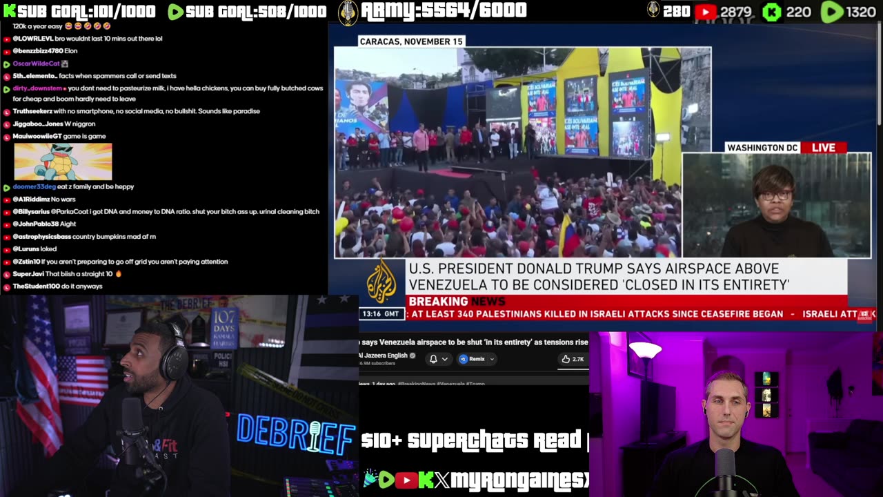 Wajahat Ali goes full mask off / John Rich sings a song