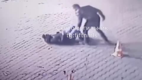 The moment a Brazilian mercenary was killed by his fellow countryman