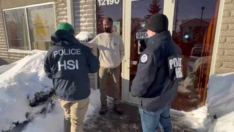 Federal Agents Descend on Suspected Somali Fraud Sites in Minneapolis