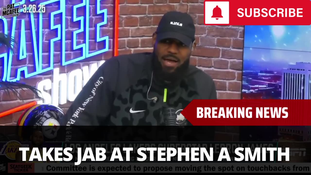 LeBron Takes Jab At Stephen A Smith