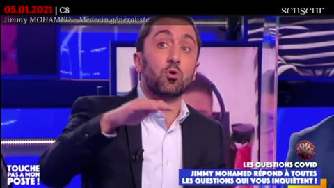 Jimmy Mohamed : « Le vaccin Pfizer, 95% d'efficacités »