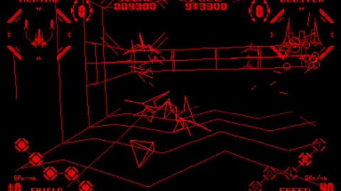 The Virtual Boy is a 32-bit tabletop portable Red Alarm