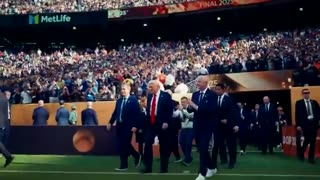 President Trump receives the inaugural 2025 FIFA Peace Prize