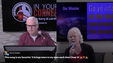 MONDAY NIGHT – IN YOUR CORNER PRE-CHRISTMAS PRAYER