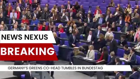 🚨🇩🇪 GERMANY’S GREENS CO-HEAD TUMBLES IN BUNDESTAG