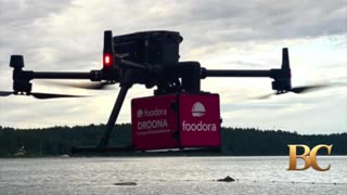 Foodora tests drone and robot deliveries in Sweden