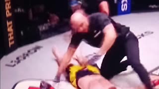 Sergio sends magomedov to the shadow realm