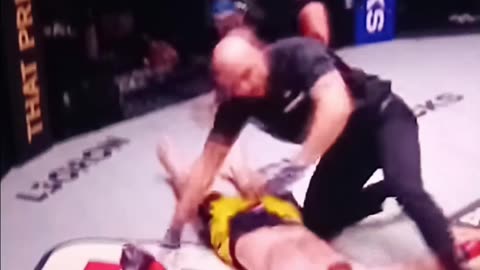Sergio sends magomedov to the shadow realm