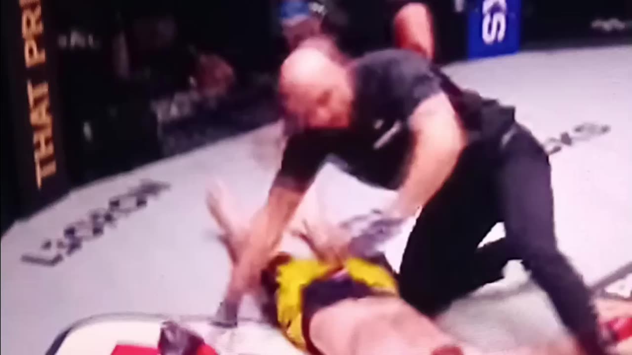 Sergio sends magomedov to the shadow realm
