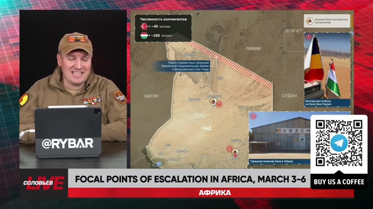 ►🚨▶⚡️⚡️ Rybar Review of Africa on Mar.7 2025