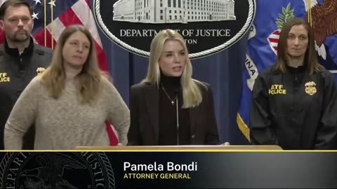 AG Pam Bondi announces the DOJ has filed charges against the State of New York