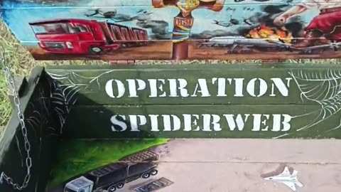 🎨🇺🇦 Ukraine Russia War | Putin's Birthday: Operation Spiderweb Artwork | RCF