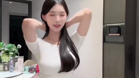 Korean girl sexy dancing in livestreaming 🩰 #BeutifulGirl