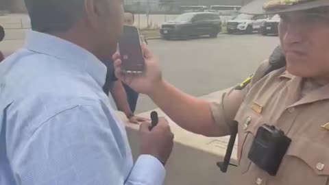 Rep. Raja Krishnamoorthi is denied entry into ICE facility in Broadview, Illinois