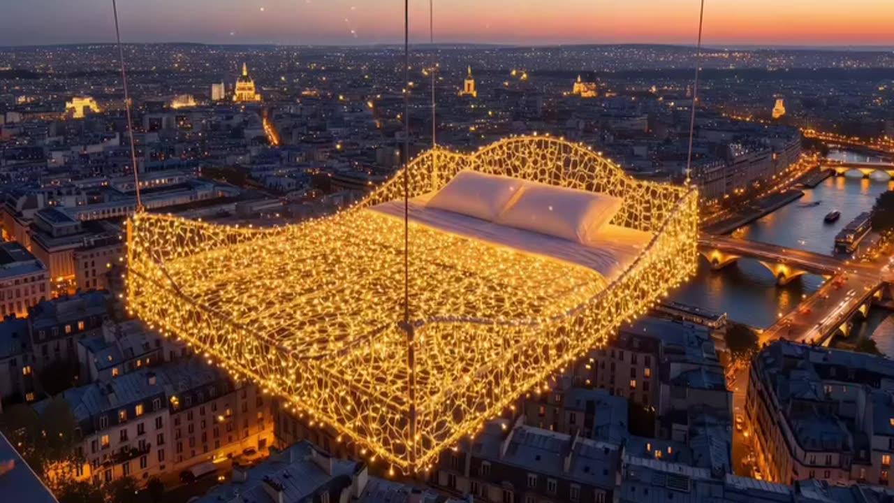 Choose your floating bed part3 -Which one would you dare to sleep in 😈📍Whipped cream bed