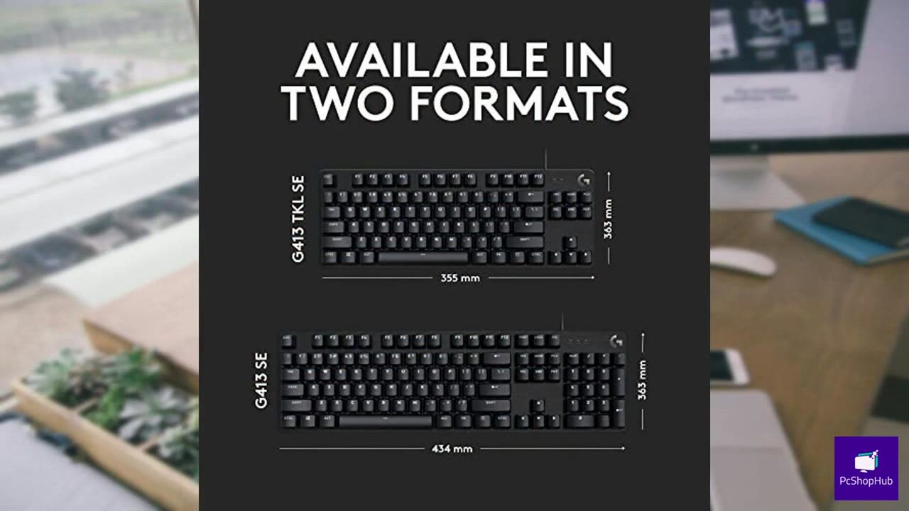 Logitech G413 TKL SE Mechanical Gaming Keyboard