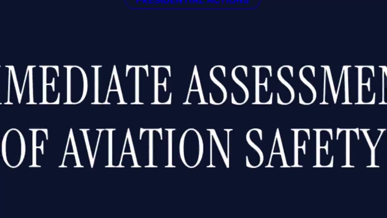 Trump immediate assessment of aviation safety avoiding plane crush accidents ✈️