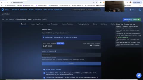 #CRYPTO NEW Stats and Copytrading Referrals in GDex.Pro with GigaNiga