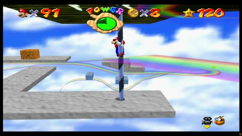 Super Mario 64 [4K] - Remaining RA - Board the Cruiser in the Sky [NC]