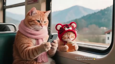 Puffy Cheeks! Tiger-Hat Kitten Stung by Bees While Harvesting Honey Daisy's Journal 56