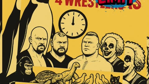 🎙️ The 1000th Episode Special: “1000 Animals vs. 4 Wrestlers”