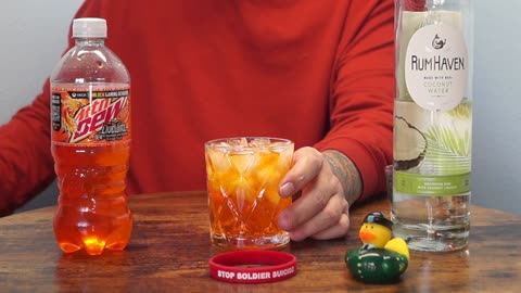 Kevin Silitto - RumHaven Coconut Rum & Mtn Dew Livewire Orange Soda