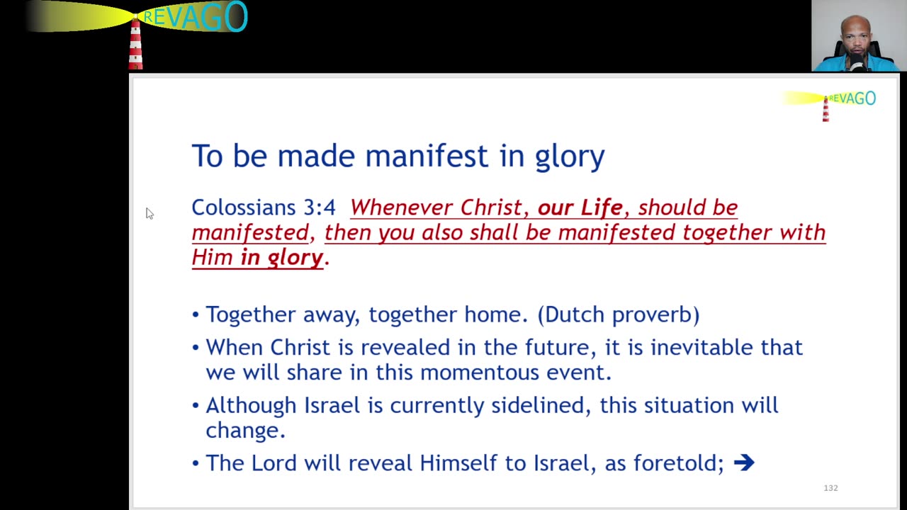 RE 364 Christ (Head + Body!) SHALL Be Manifested In Glory!