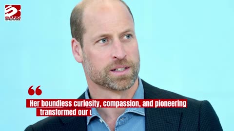 Prince William wrote a heartfelt tribute to Dame Jane Goodall