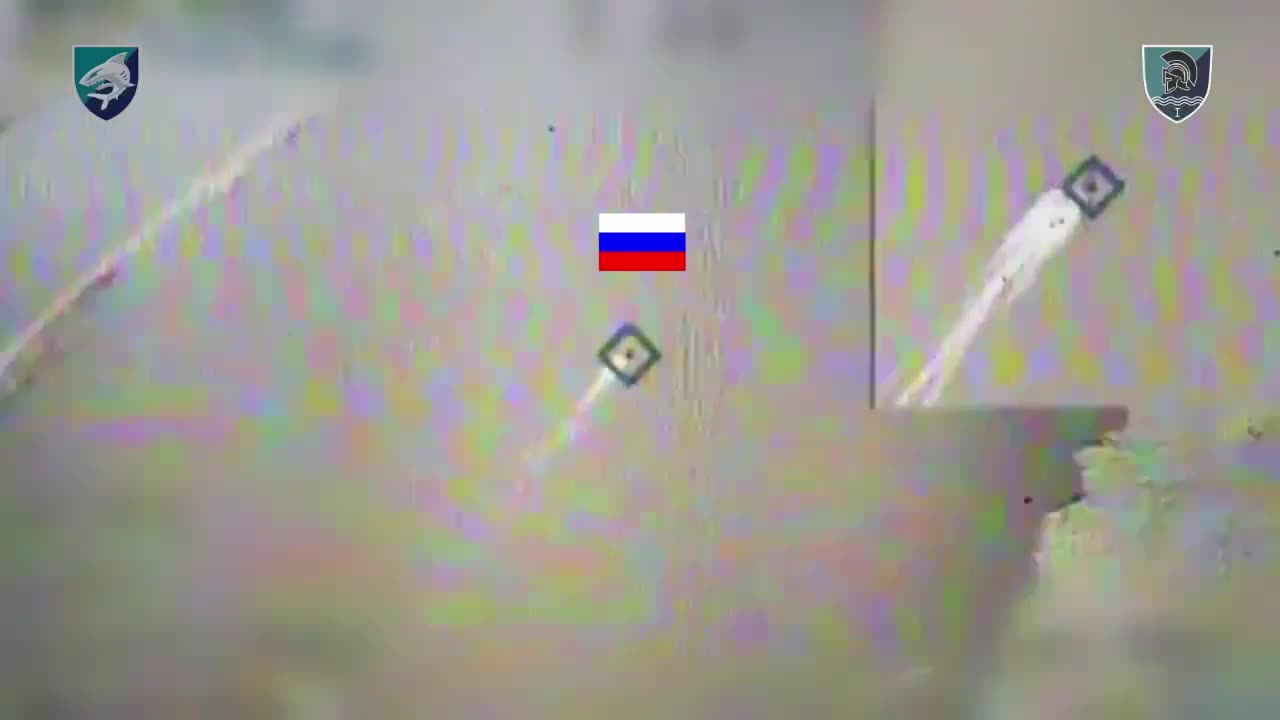 Epic Detonation of a Russian Landing Crafts in Dnipro River