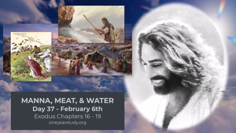 God Provides Manna, Meat, and Water - Exodus - Day 36 - February 5th - One Year Bible