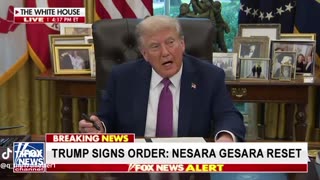 V37 HISTORIC ANNOUNCEMENT 🚨 Donald J. Trump has signed the order that changes everything.