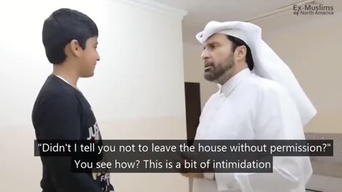 An Islamic scholar explains to his son how to beat a woman. This is Islam.