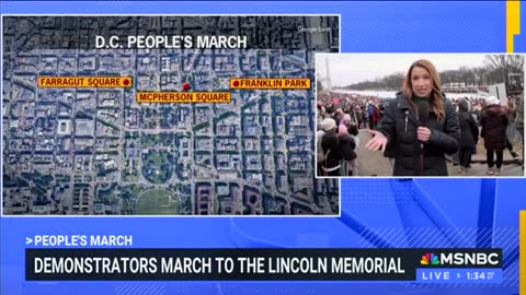 MSNBC ON PEOPLE’S MARCH: 😂🤪