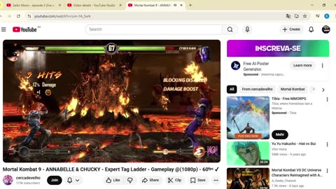 Mortal Kombat 9 - ANNABELLE & CHUCKY