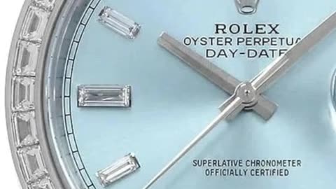 ROLEX DAY BEZEL BAGUETTE