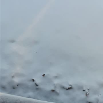 Sunrise and snow cover