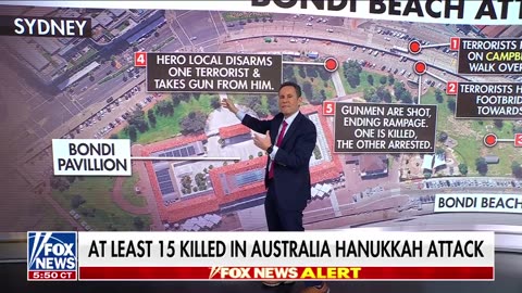 At least 16 are dead, including one suspect, after terror attack on Hanukkah event in Australia