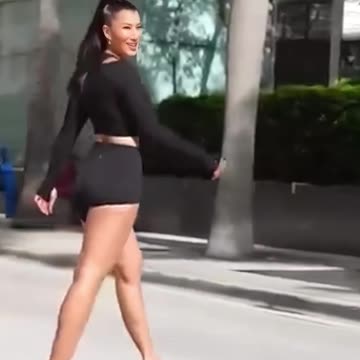 Fashion style mini dress look